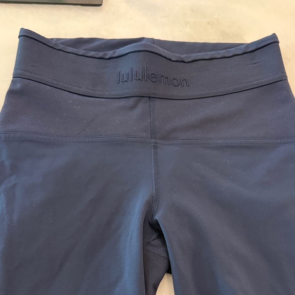 Lululemon Navy Leggings - Picture 2 of 5